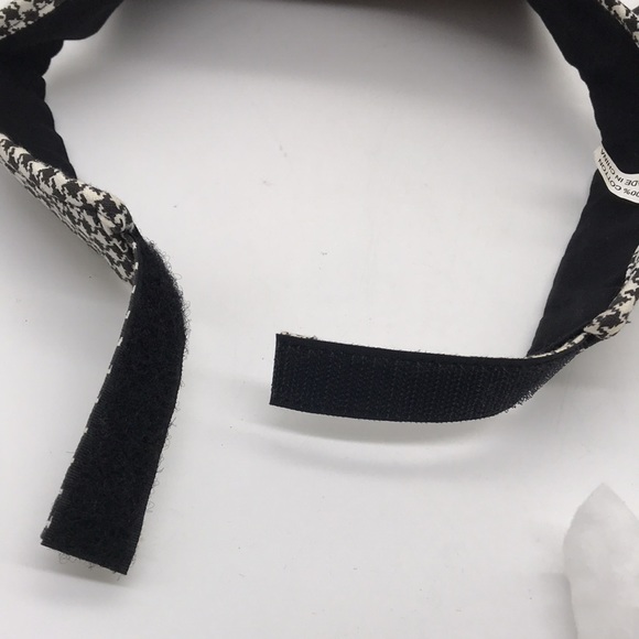 Houndstooth Women’s Velcro Adjustable Visor-100% Cotton - Picture 8 of 9